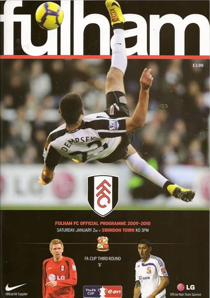 Fulham FC v Swindon Town FC